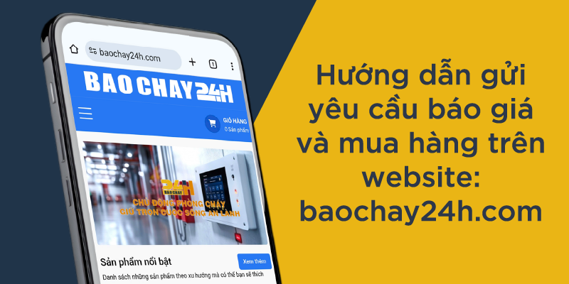 Hướng dẫn mua hàng trên website, Baochay24h.com